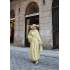 YANDAN BAĞLAMALI ZARİF ELBİSE yeşil