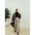 ZR MUADİLİ OVERSİZE ASTARLI KABAN kahve