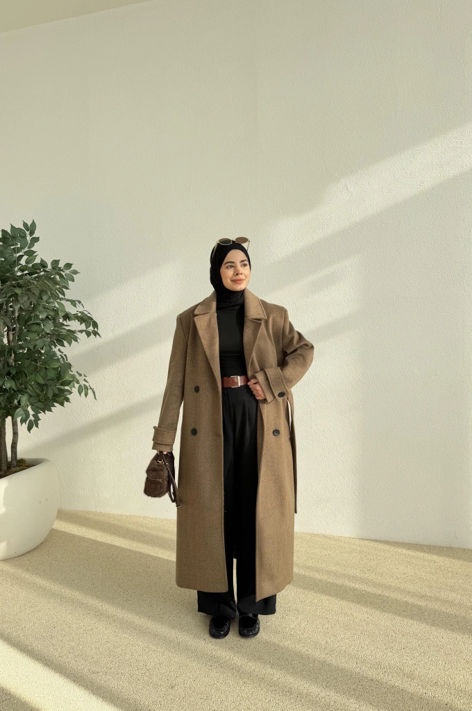 İTHAL KAŞE YÜN DOKULU MASSİİMO KABAN