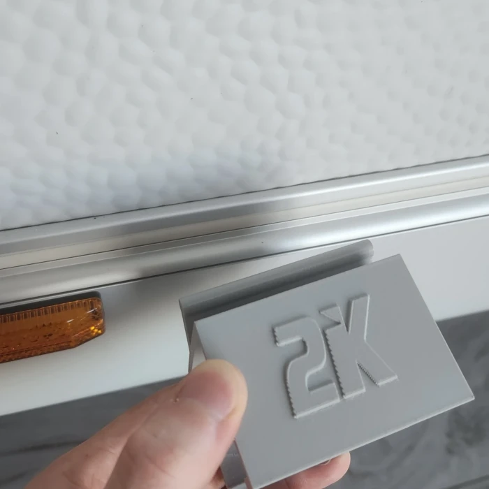 2K Karavan Rayı Uyumlu Grup Priz Askı Aparatı - Priz Tutucu