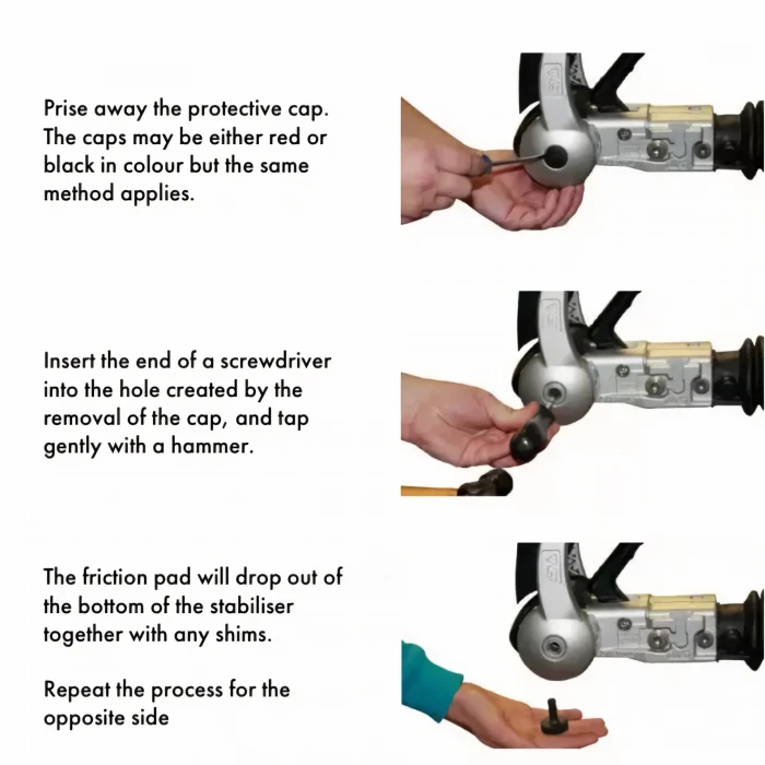 Al-Ko AKS 3004 Sürtünme Balatası Yan Set