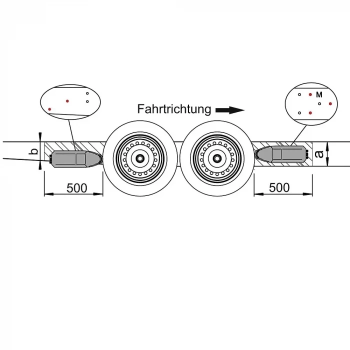 Al-Ko Tandem Karavan Şaseli Mammut M Logolu Tm400 ( Çift Dingil Uyumlu )