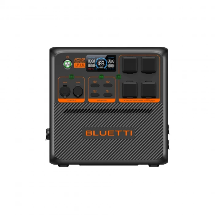 Bluetti AC240P UPS 1843Wh + 2x200W Güneş Panelli Taşınabilir Güç Kaynağı