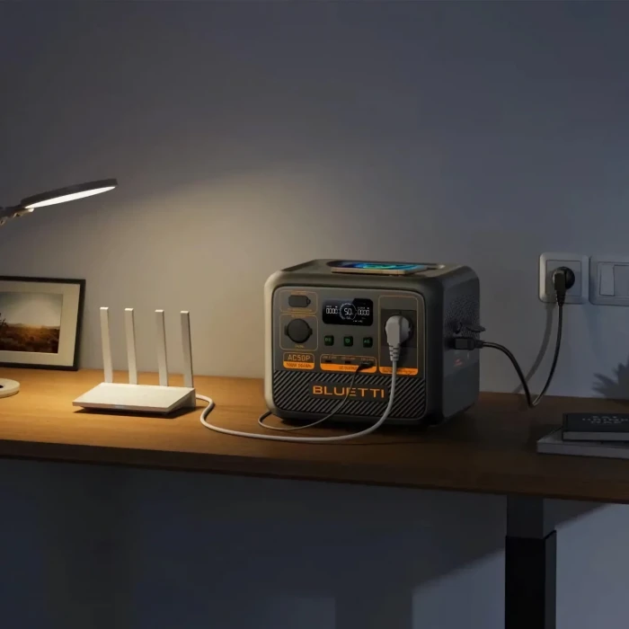 Bluetti AC50P UPS 504Wh + Bluetti 100W Güneş Paneli Taşınabilir Güç Kaynağı