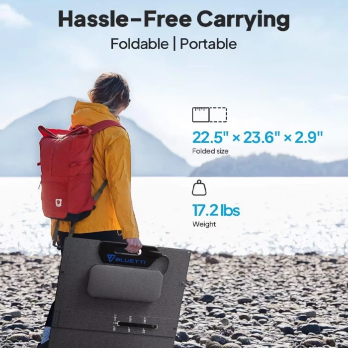 Bluetti PV200D 200W Katlanabilir Portatif Güneş Paneli