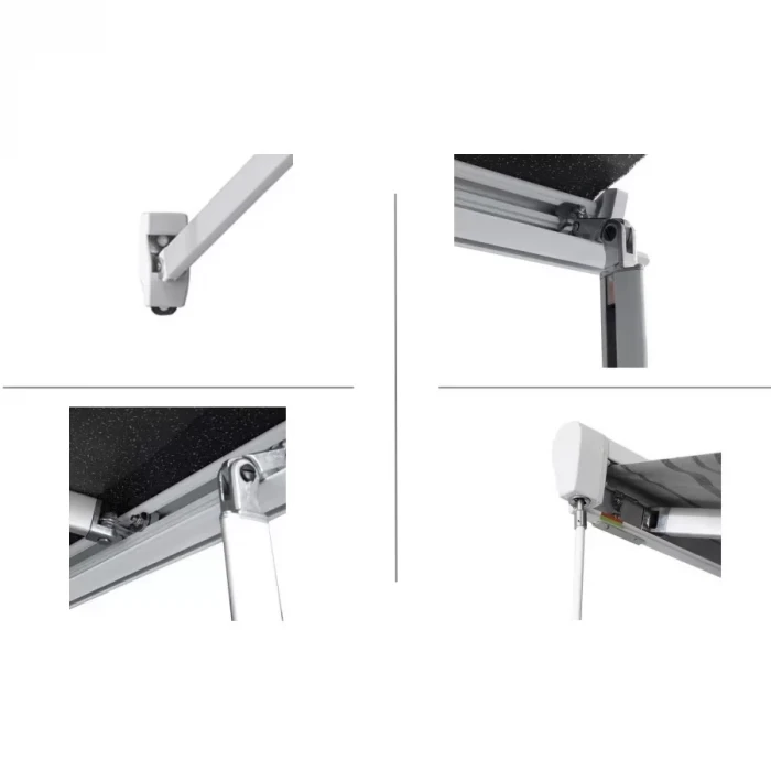 Campasist CA350TK 3.50 x 2.50 Beyaz Duvar Tipi Karavan Tentesi