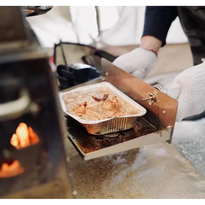 Campasist Pelet Sobası Kamp / Veranda Sobası (Çantalı)