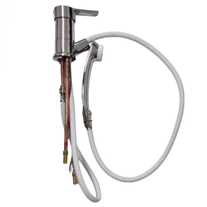 Comet Parma Sıcak/Soğuk Spiral Duş Başlıklı Karavan Musluğu