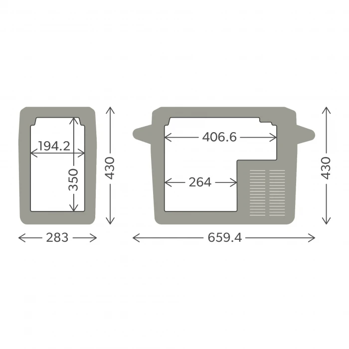 Dometic CFF 20 21L 12/24/230V Kompresörlü Taşınabilir Buzdolabı