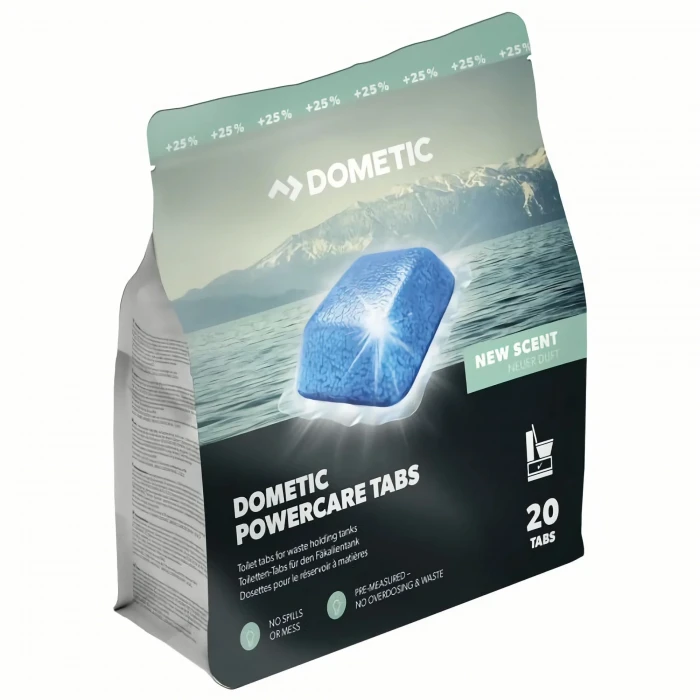 Dometic PowerCare Tabs 20 Adet Karavan Atık Tankı Tuvalet Kimyasalı