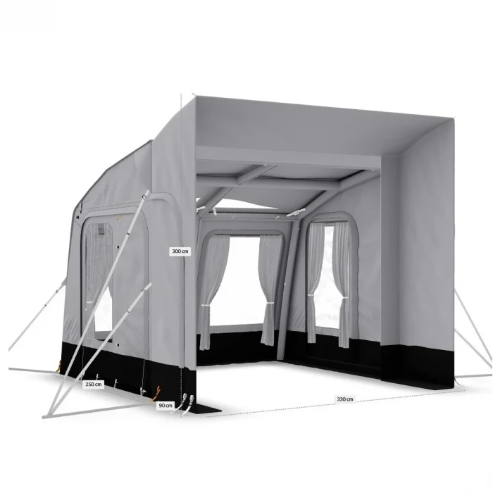 Dometic Rally AIR Tour 330DA 330cm Bağımsız Şişme Çekme ve MotoKaravan Çadırı (Drive Away)