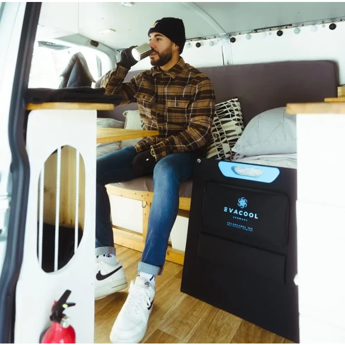 EvaCool 100W Type-C, USB Çıkışlı Katlanabilir Portatif Güneş Paneli