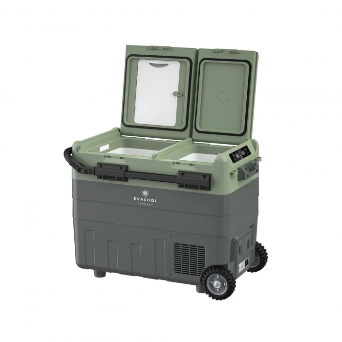 Evacool Eva HB50 Hybrid 50L 12-24V Kompresörlü Taşınabilir Soğutucu