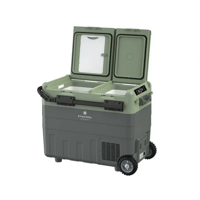 Evacool Eva HB55 Hybrid 50L 12-24V Kompresörlü Taşınabilir Soğutucu (Dahili Bataryalı)