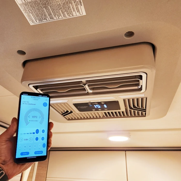 Evacool RV AİR 12V 7820BTU Karavan Tepe Kliması