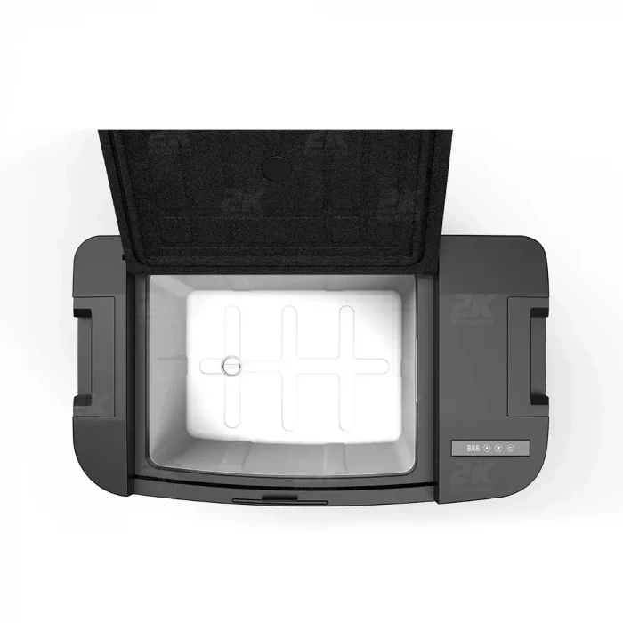 Evacool Tesla Model Y Uyumlu 35 Litre 12,24,220V Kompresörlü Taşınabilir Buzdolabı