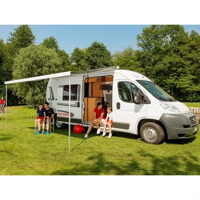 Fiamma F80s 4.25 x 2.50 Beyaz Çatı Tipi Karavan Tentesi