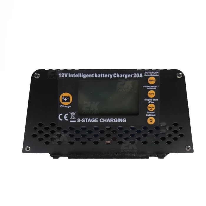 Mullinix BG 12-24V 40 Amper 8 Kademeli Lityum Uyumlu Akü Şarj Cihazı