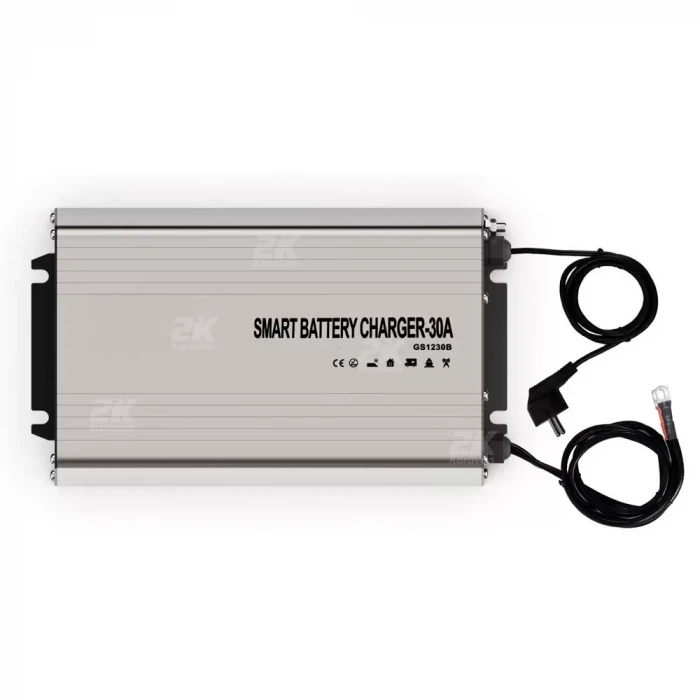 Mullinix BG 12-24V 40 Amper 8 Kademeli Lityum Uyumlu Akü Şarj Cihazı