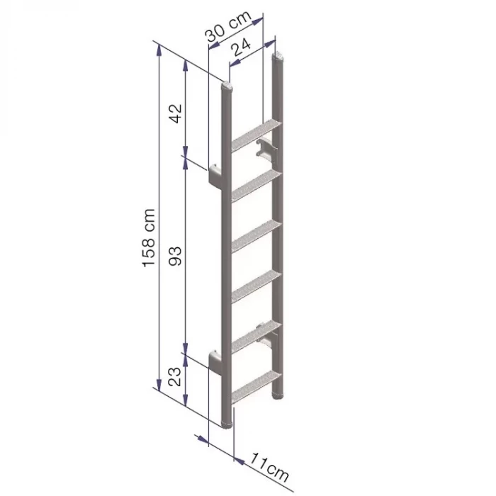 Thule Karavan Merdiven 6 Basamaklı