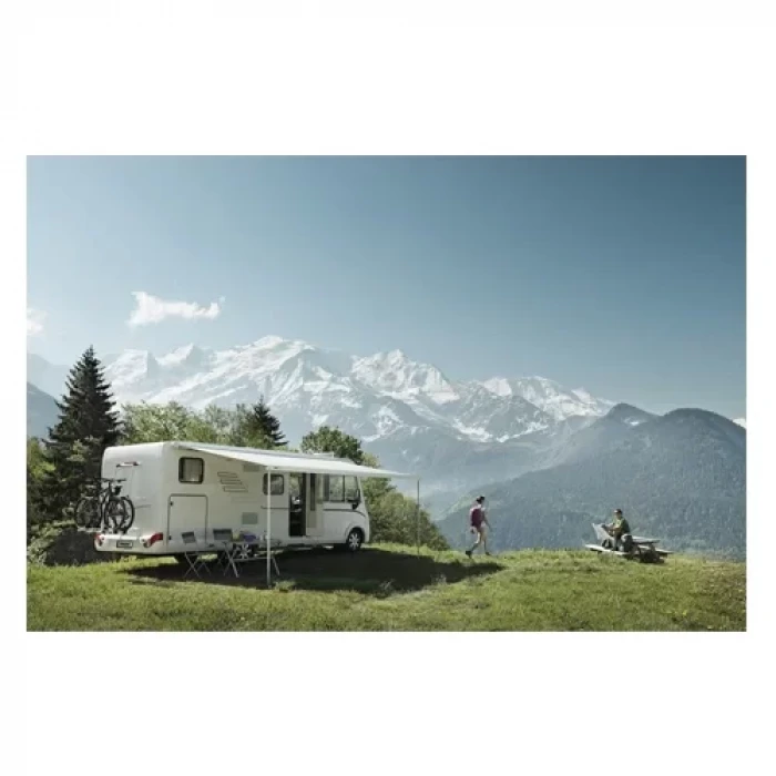 Thule Omnistor 8000 Gök Mavi Motorlu 220V 4.00 x 2.75m Duvar Tipi Karavan Tentesi