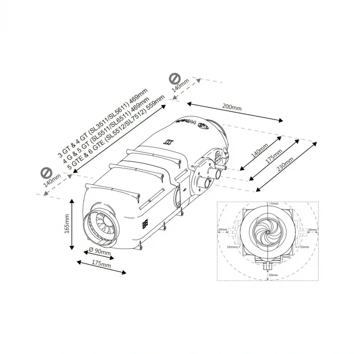 Whale Heat Air 4G 4Kw LPG Araç Altı Gazlı Karavan Ortam Isıtıcı