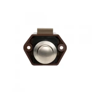 Babary Yuvarlak Küçük BasÇek Dolap Kilidi Krom