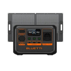 Bluetti AC2P 230.4Wh + Bluetti 100W Güneş Paneli Taşınabilir Güç Kaynağı
