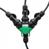 2K IP44 Waterproof 3 lü 1,5mt 3x25mm 220V Enerji Uzatma Kablosu