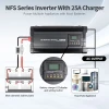 Mullinix NFS 2000W 12V 25A Şarjlı UPS Transfer Switchli Tam Sinüs İnvertör