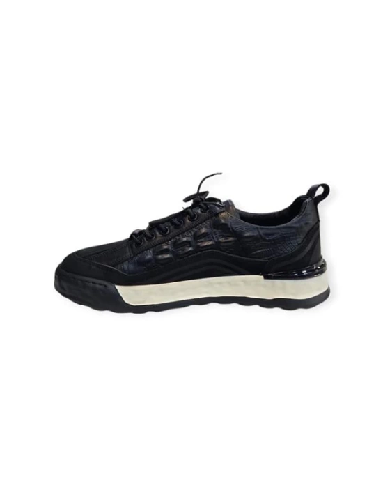 10227 Memory Foam Günlük Casual Spor Erkek Ayakkabı Siyah