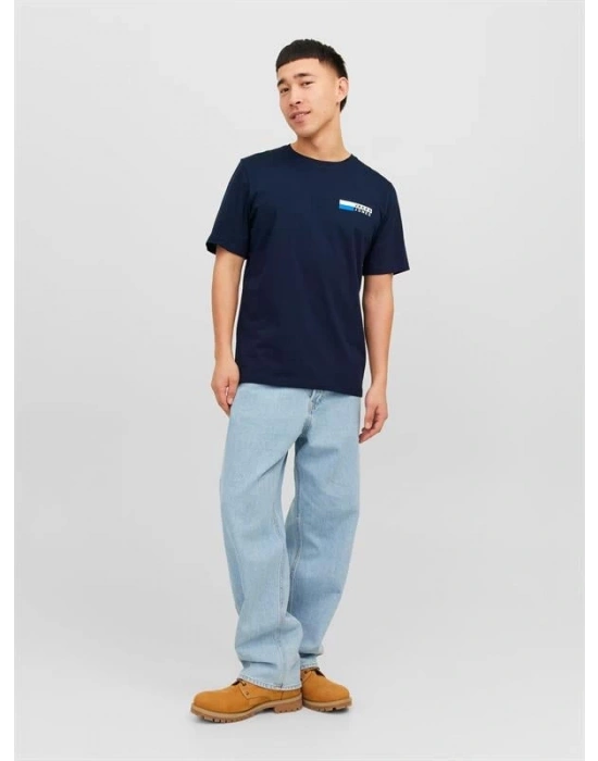 12233999-2 Baskılı Basic Erkek T-Shirt