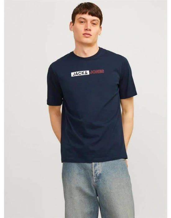 12233999 Baskılı Basic Erkek T-Shirt