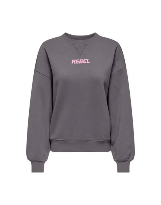 2 İplik Oversize Kadın Sweatshirt