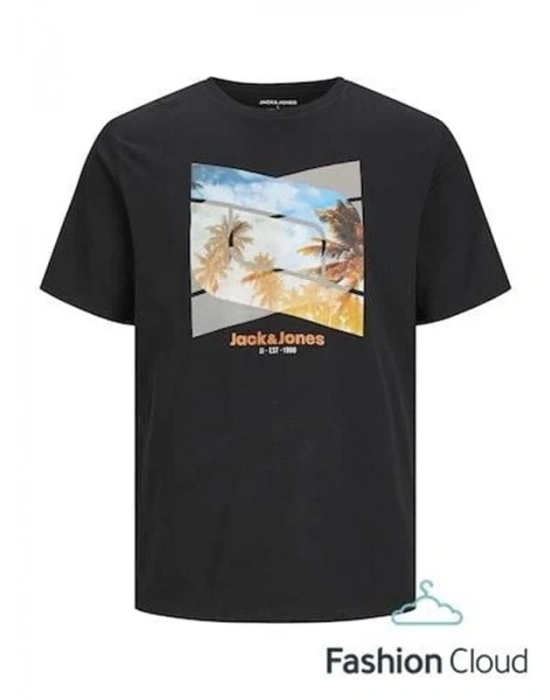 3 Dbaskılı Basic Erkek T-Shirt