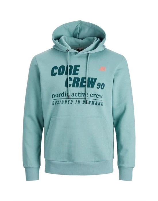 Baskılı Kapüşonlu Sweatshirt