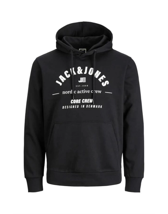 Baskılı Kapüşonlu Sweatshirt