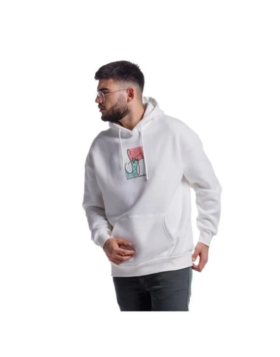 Baskılı Oversıze Erkek Hoody