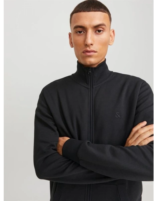 Cep Detaylı Pamuk Fermuarlı Sweatshirt