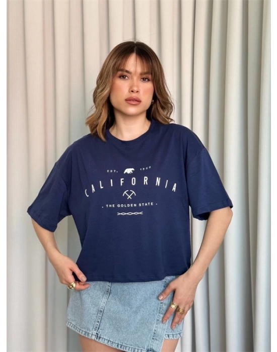 Clfrn Baskılı Kadın T-Shirt
