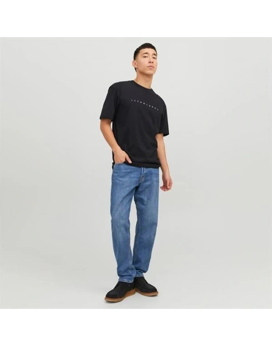 JJ 12234746 Basıc Bisiklet Yaka Erkek T-Shirt