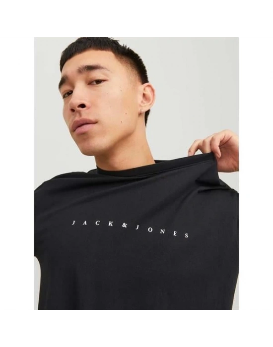 JJ 12234746 Basıc Bisiklet Yaka Erkek T-Shirt