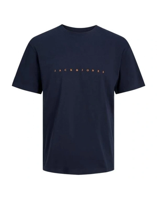 JJ 12234746 Basıc Bisiklet Yaka Erkek T-Shirt