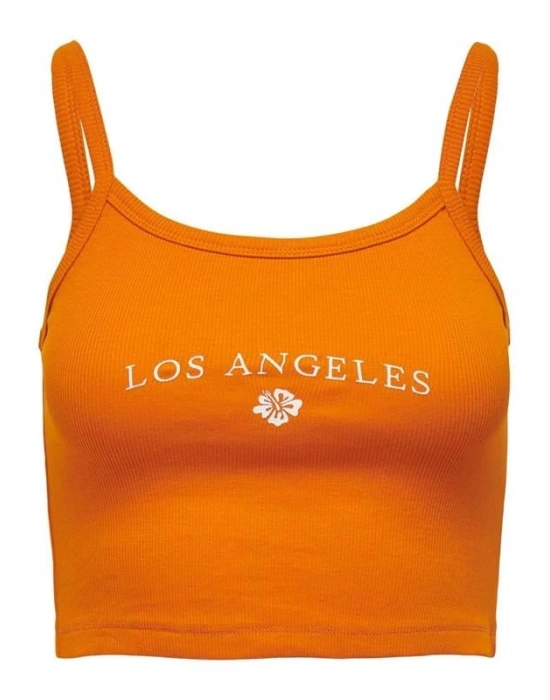 Kadın Crop Desenli Top