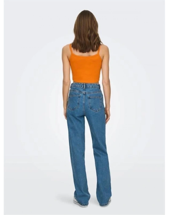Kadın Crop Desenli Top