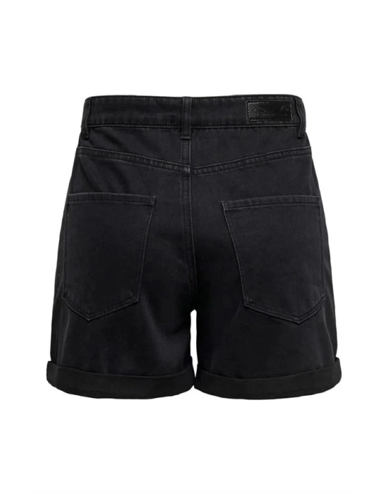 Kadın Onlvega Kot Şort Mom Shorts