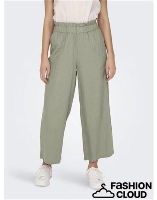 Keten Jogger Kadın Pantolon