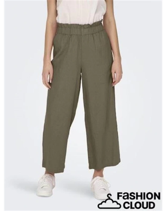 Keten Jogger Kadın Pantolon