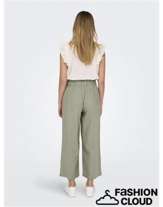 Keten Jogger Kadın Pantolon