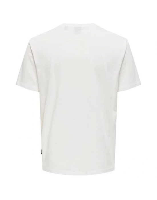 Logo Baskı Erkek T-Shirt